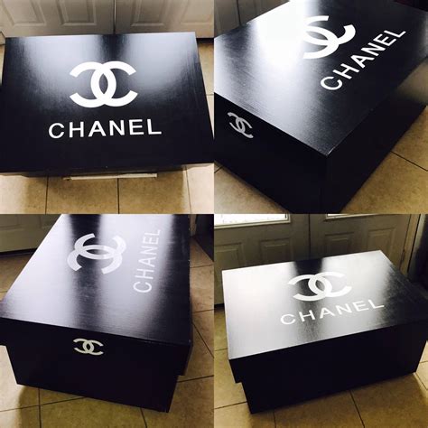 giant chanel shoe box storage|building a giant shoe box.